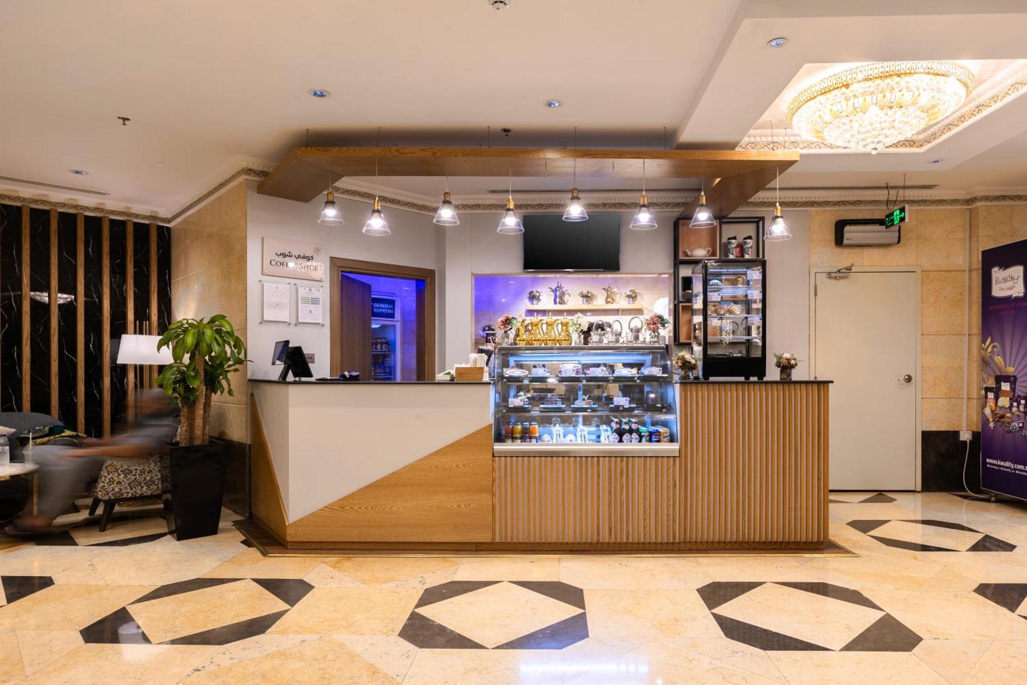 Emaar Grand Hotel Μέκκα Εξωτερικό φωτογραφία The lobby of the hotel